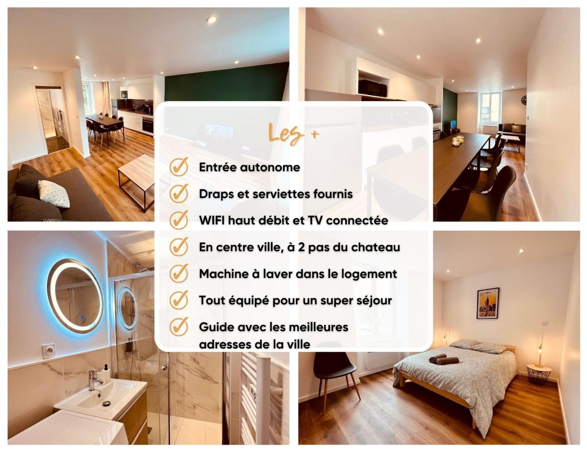 L'Escale En Amerique - Home Homy Saint-Florent-sur-Cher 외부 사진